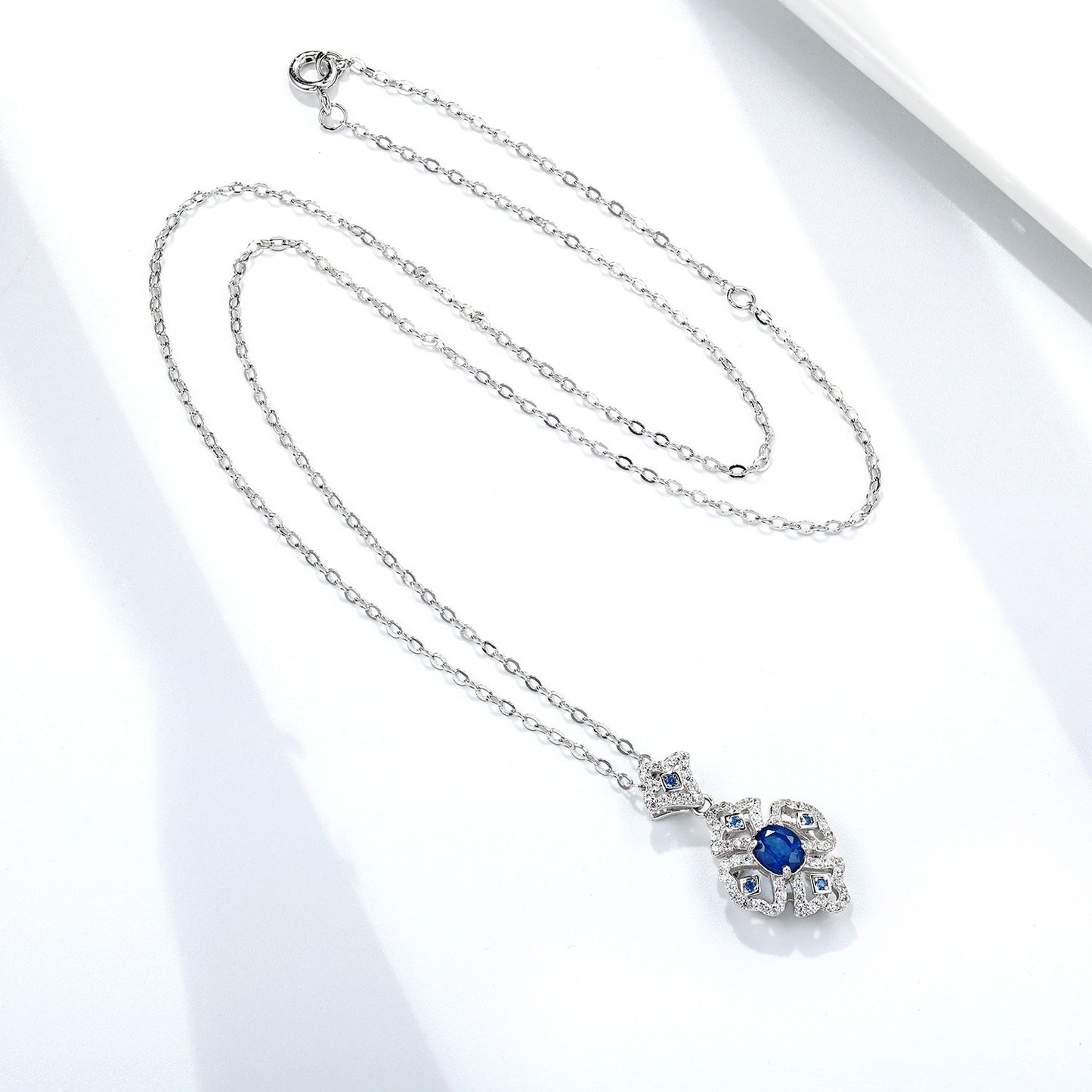 Versatile Natural Sapphire Pendant