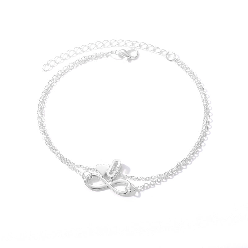 Beach chain clavicle Anklet