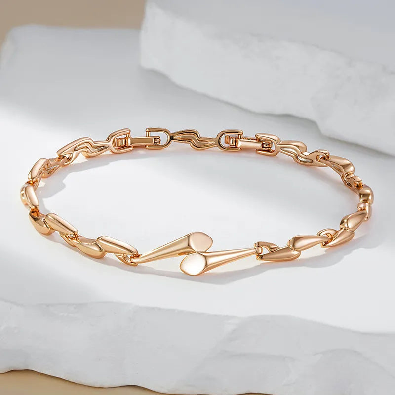 Minimalist Rose Gold Bracelet