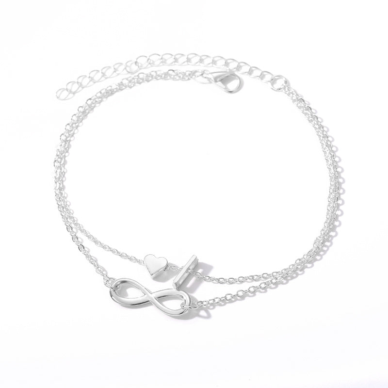 Beach chain clavicle Anklet