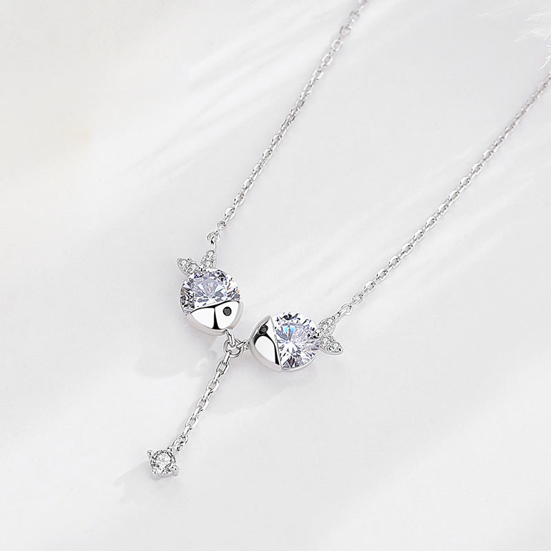 Zircon necklace