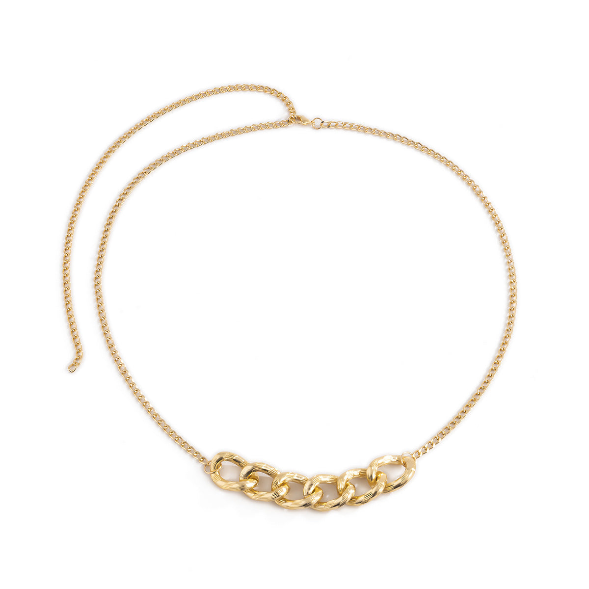 Aluminum Chain Dress Waist Chain