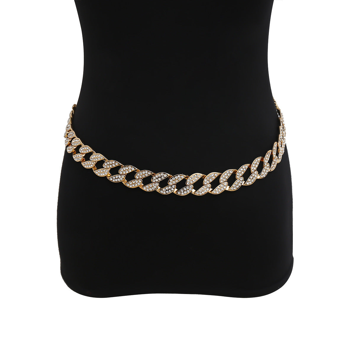 Generous Geometry Zircon Waist Chain