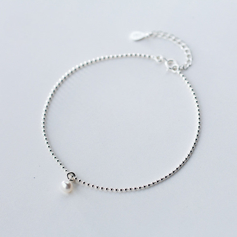 Anklet Light Bead Pearl Anklet