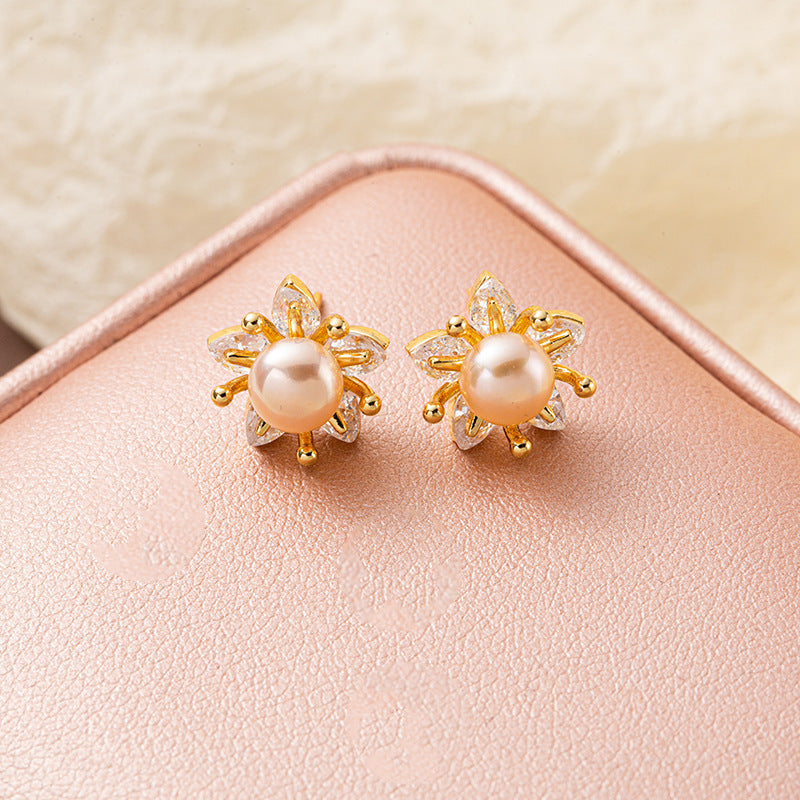 Freshwater Pearl Lubinghua Earrings