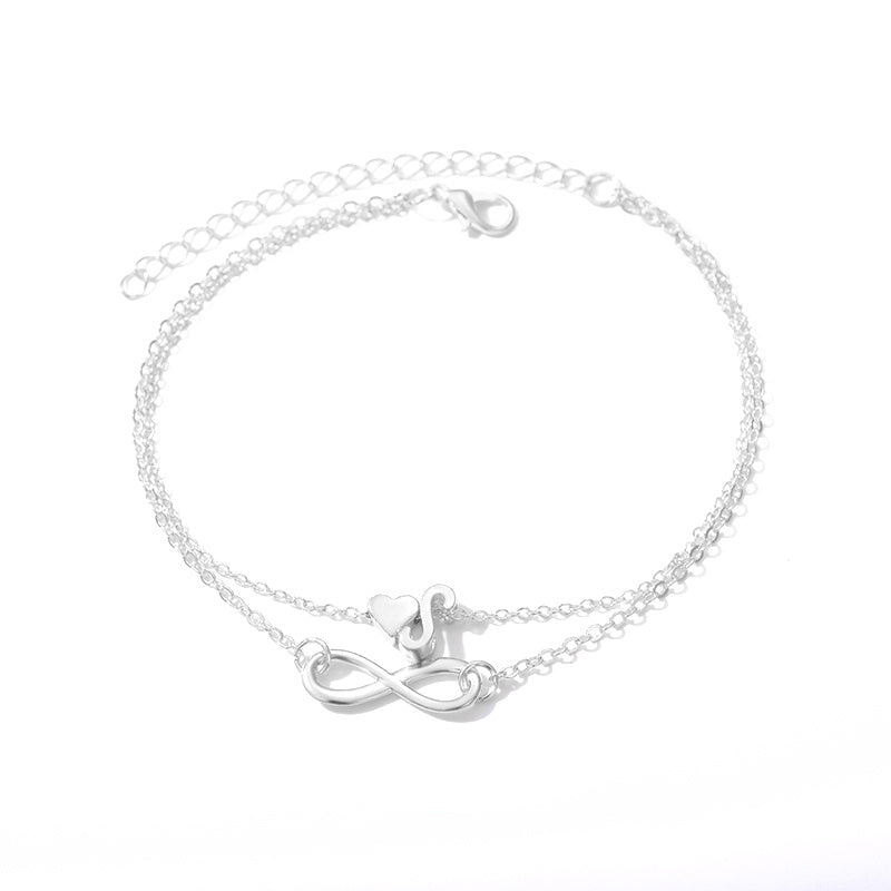 Beach chain clavicle Anklet