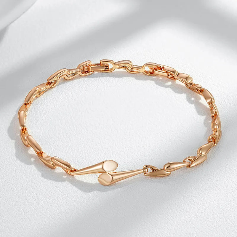 Minimalist Rose Gold Bracelet