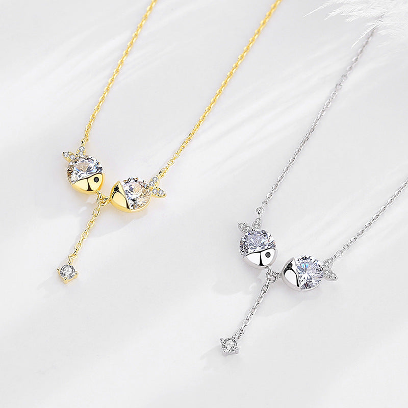 Zircon necklace