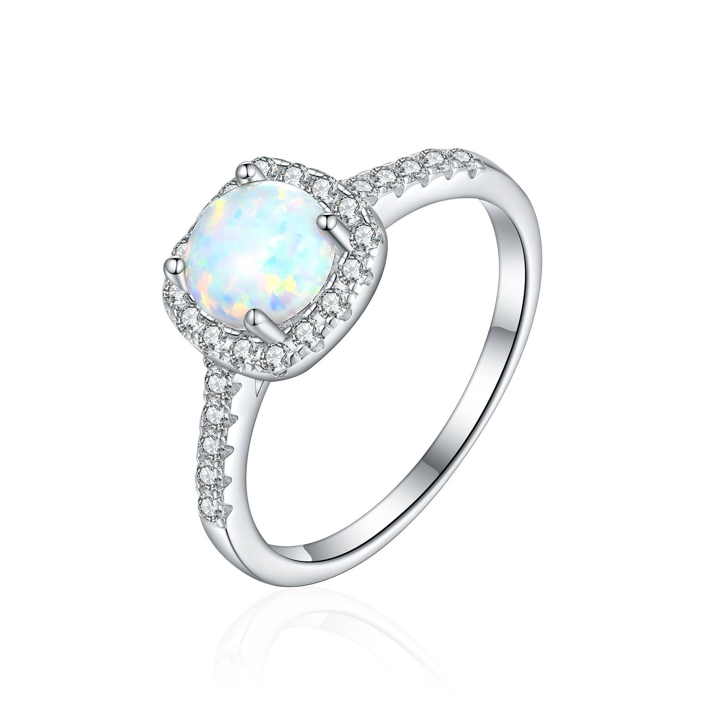 Crystal Colored Gems Ring
