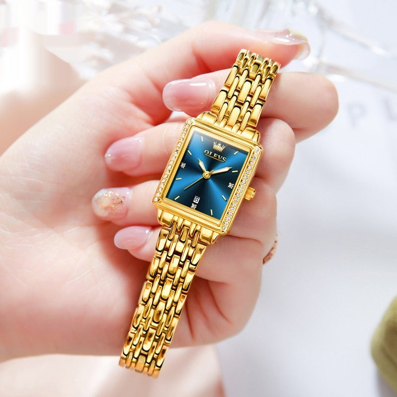 All-match Simple Square Watch