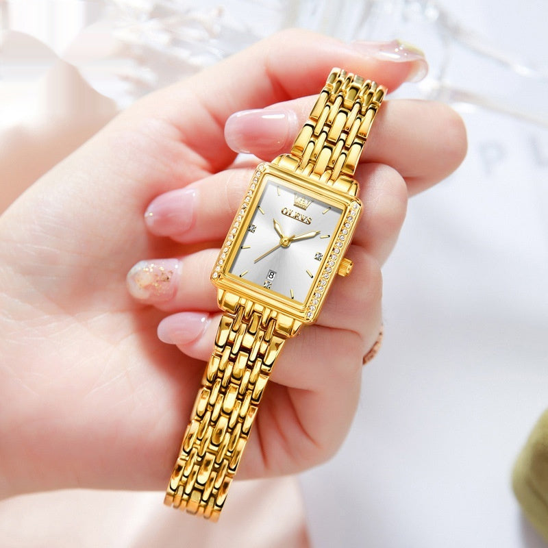 All-match Simple Square Watch
