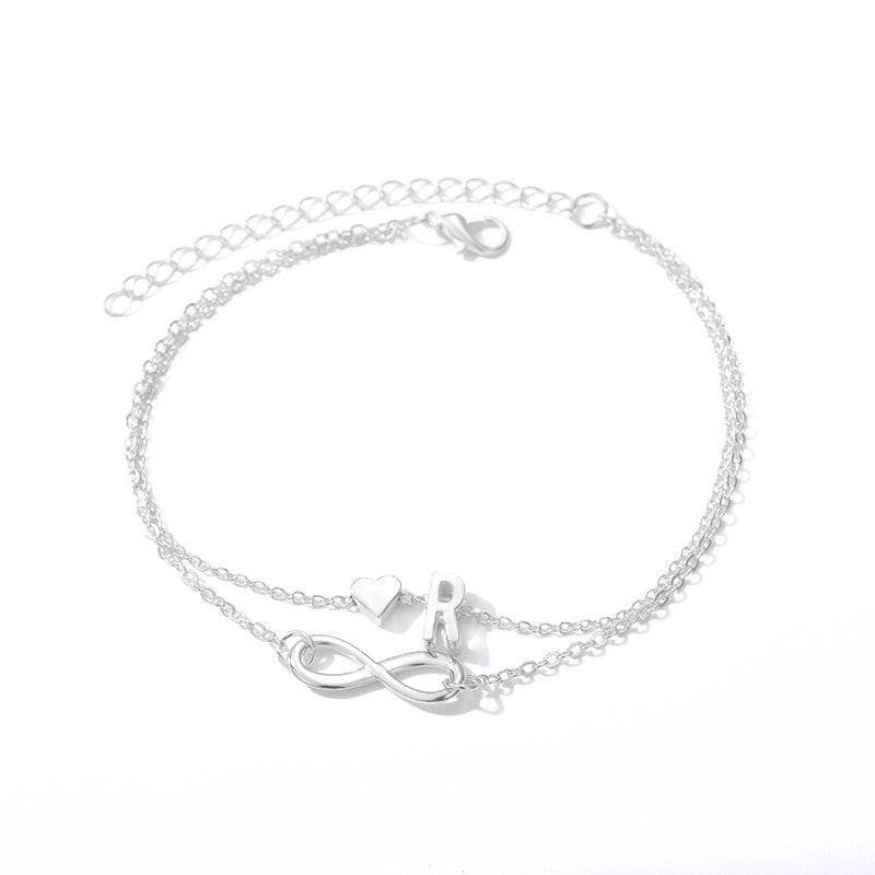 Beach chain clavicle Anklet
