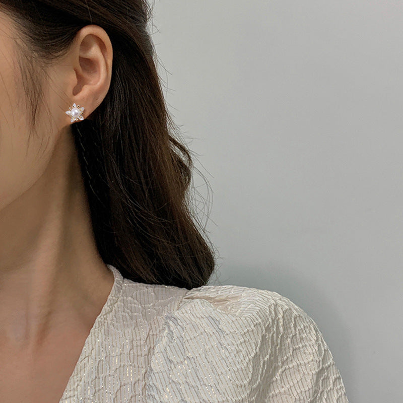 Freshwater Pearl Lubinghua Earrings