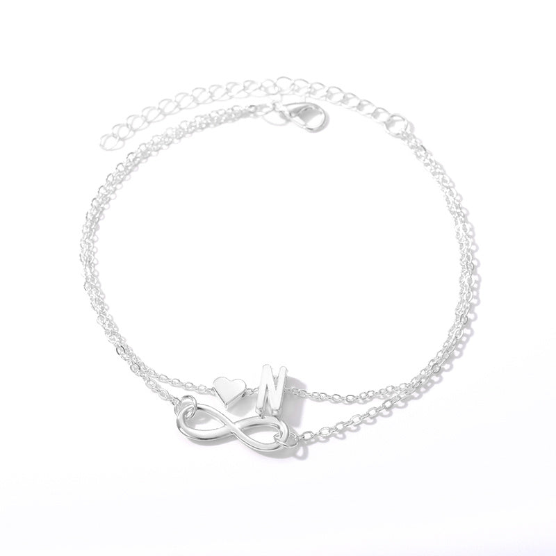 Beach chain clavicle Anklet