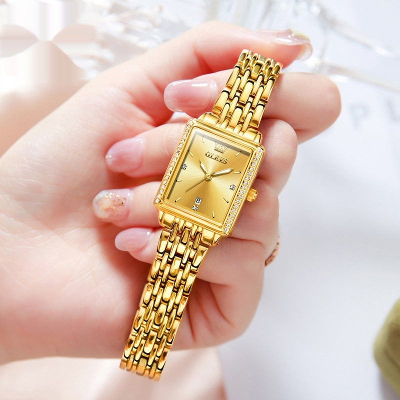 All-match Simple Square Watch