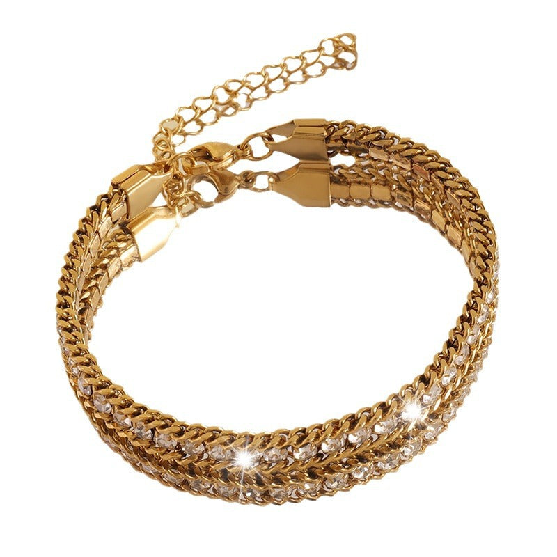 Simple Stainless Steel Bracelet