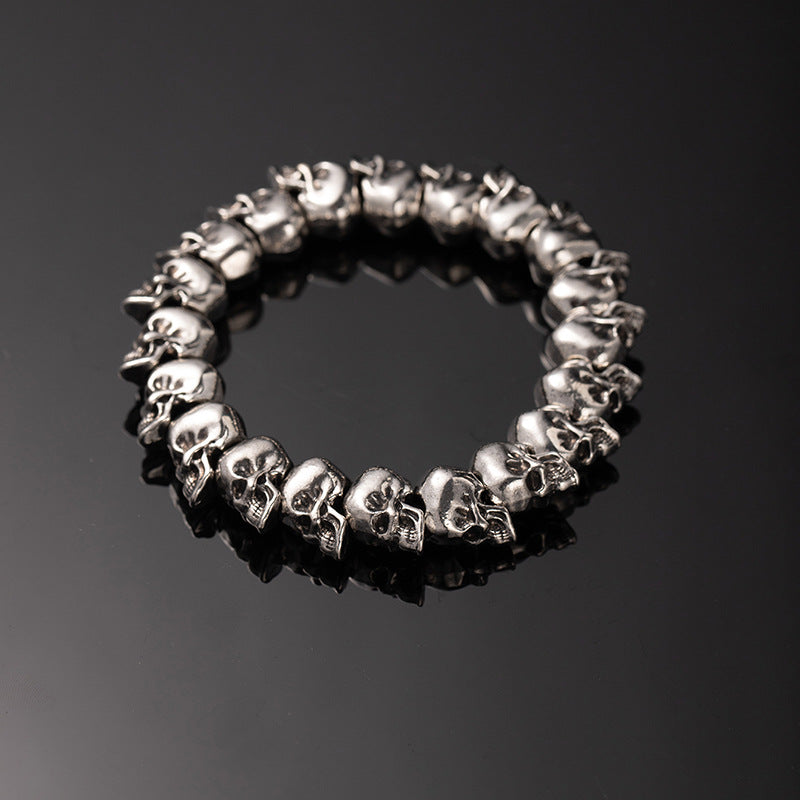 Retro Punk Skull Bracelet