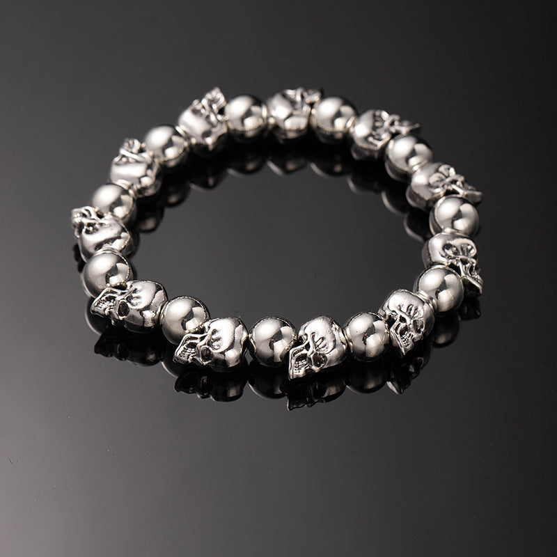 Retro Punk Skull Bracelet