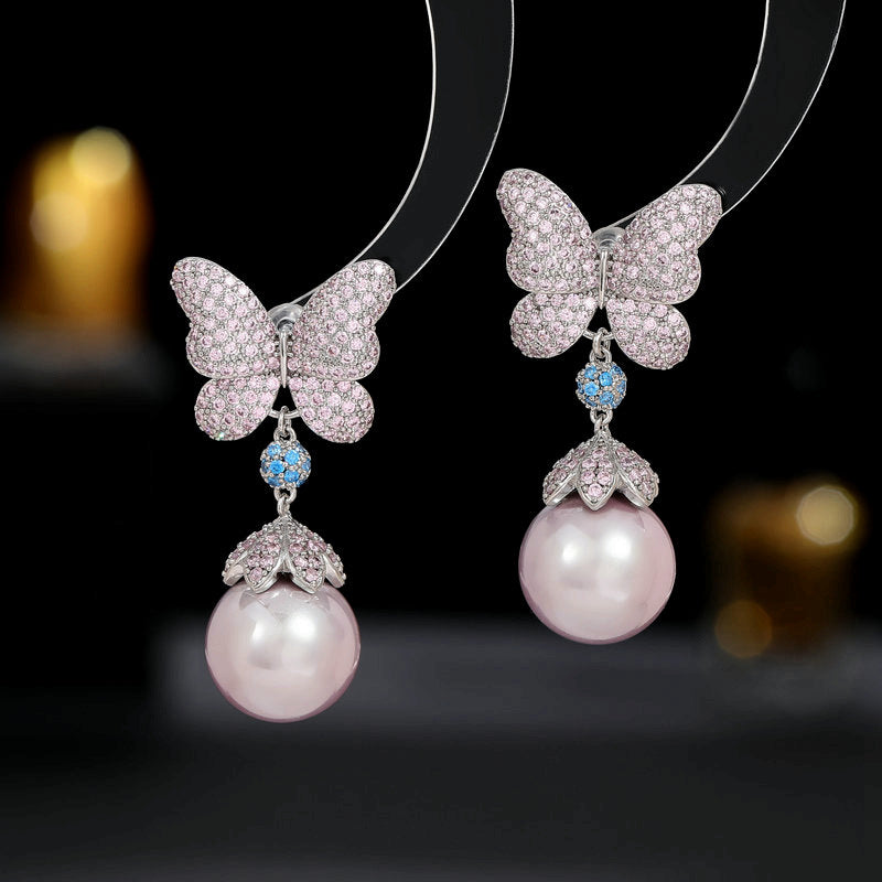 French Vintage Exaggerated Earrings