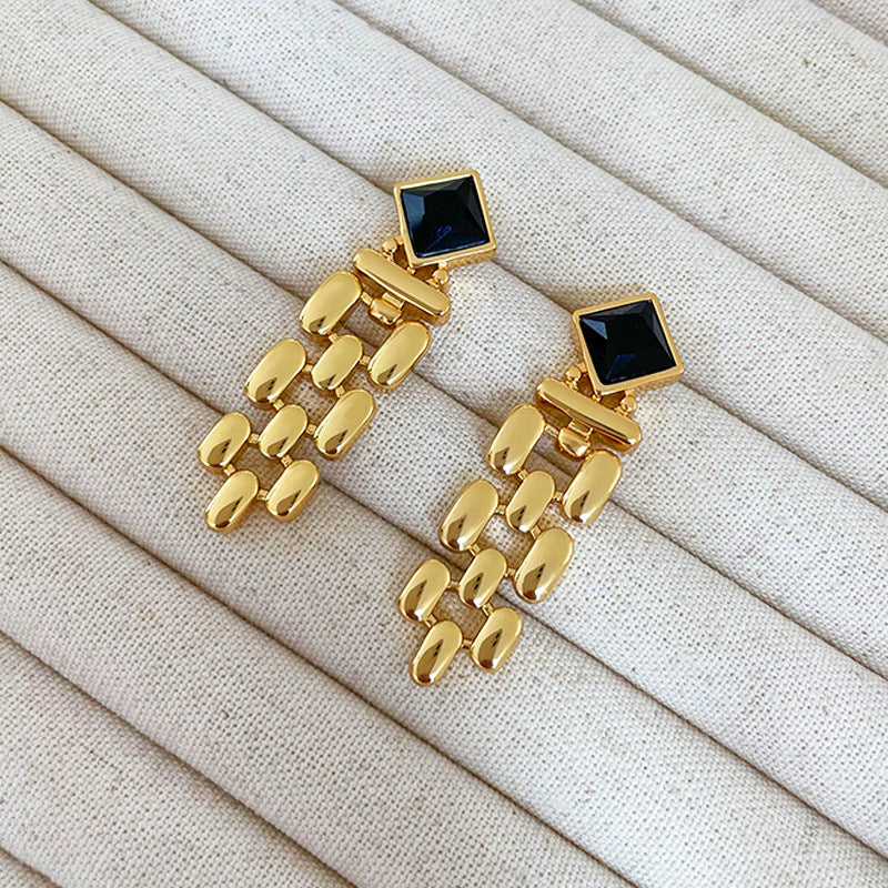 Long Geometric Affordable Earrings