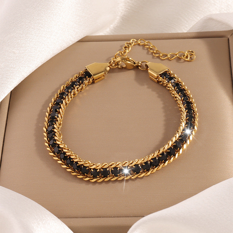 Simple Stainless Steel Bracelet