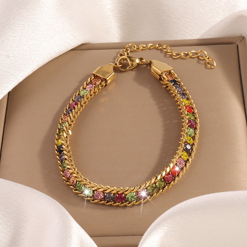 Simple Stainless Steel Bracelet