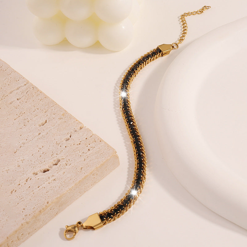 Simple Stainless Steel Bracelet
