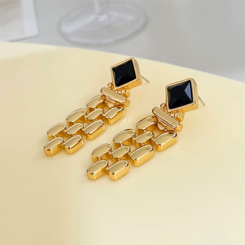 Long Geometric Affordable Earrings