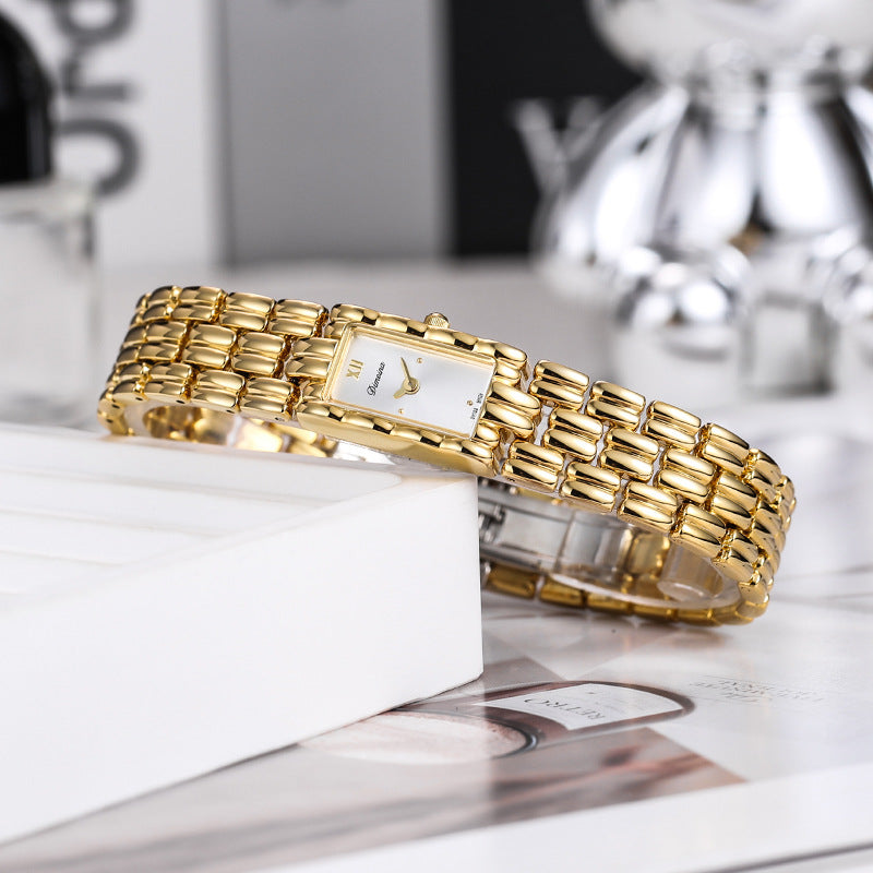 Square Steel Watch