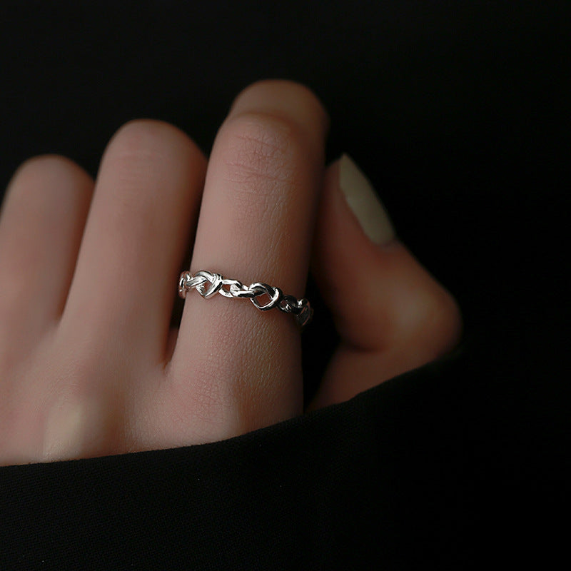 Light Luxury Heart-shaped Ring