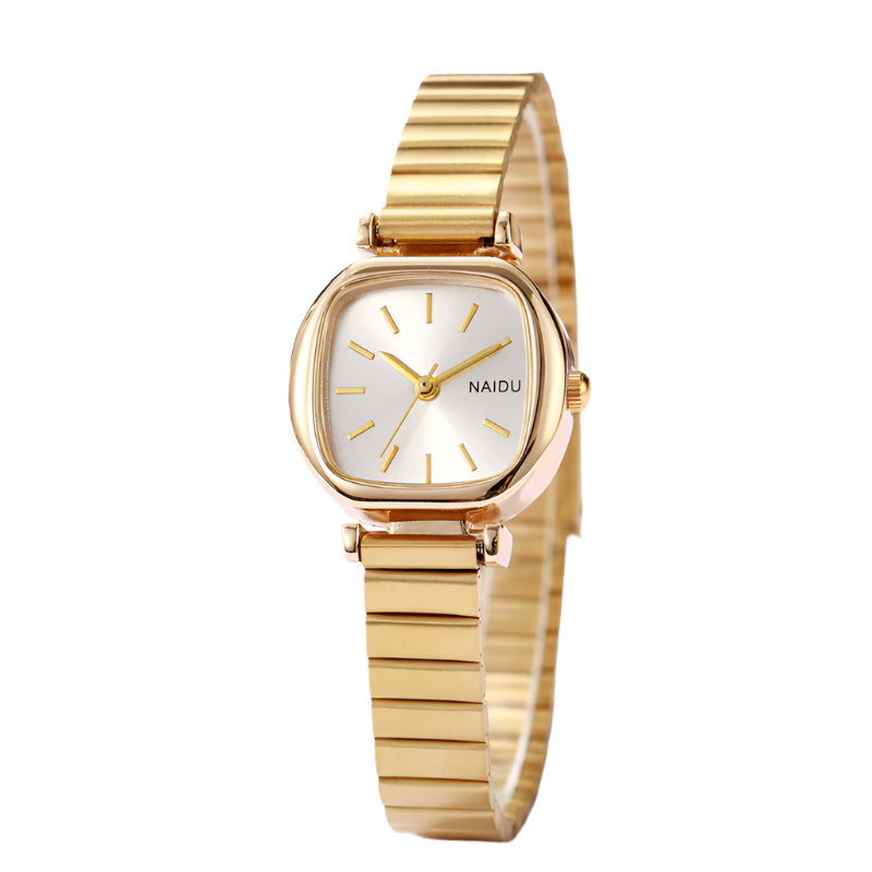 Small Square Steel Watch