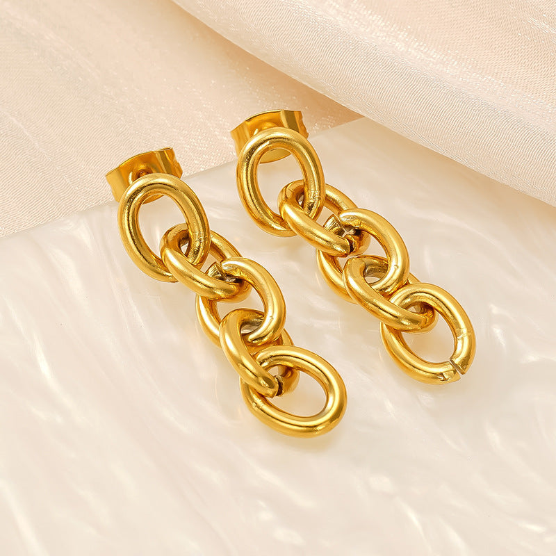 Titanium Steel Earrings