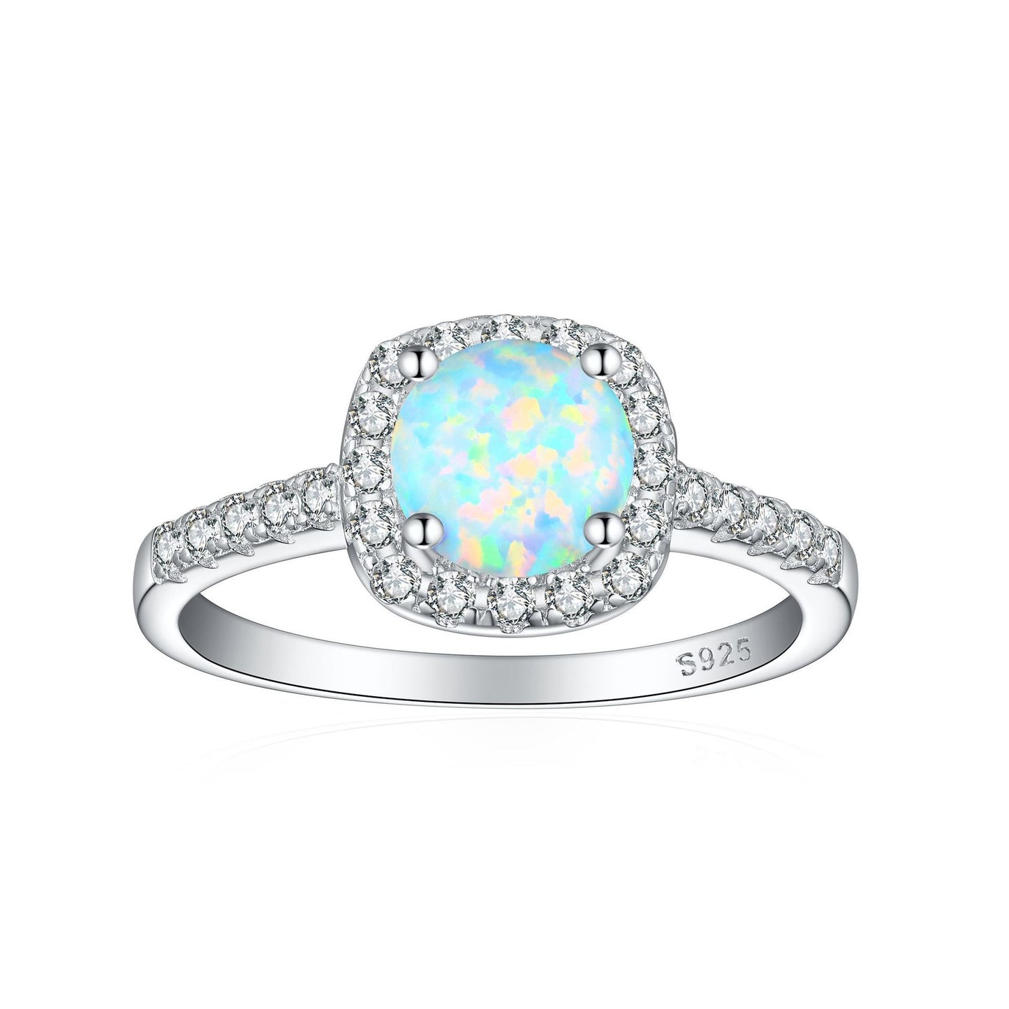 Crystal Colored Gems Ring