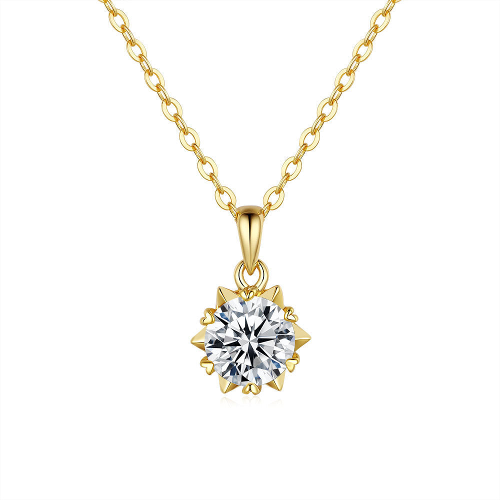 Pendant Moissanite Necklace