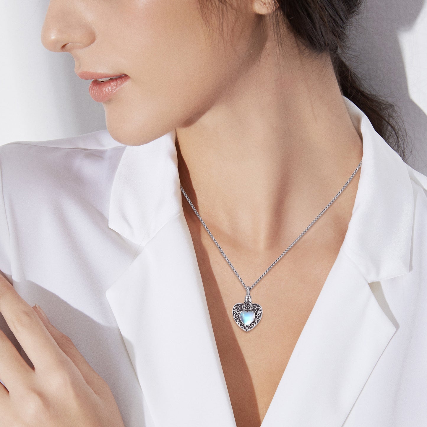 Moonstone Ashes Necklace