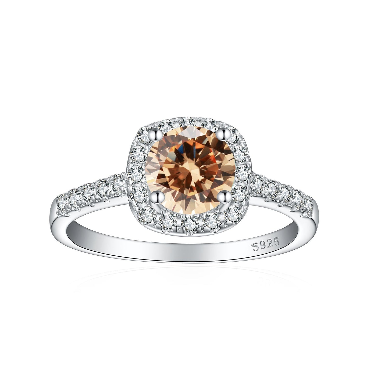Crystal Colored Gems Ring