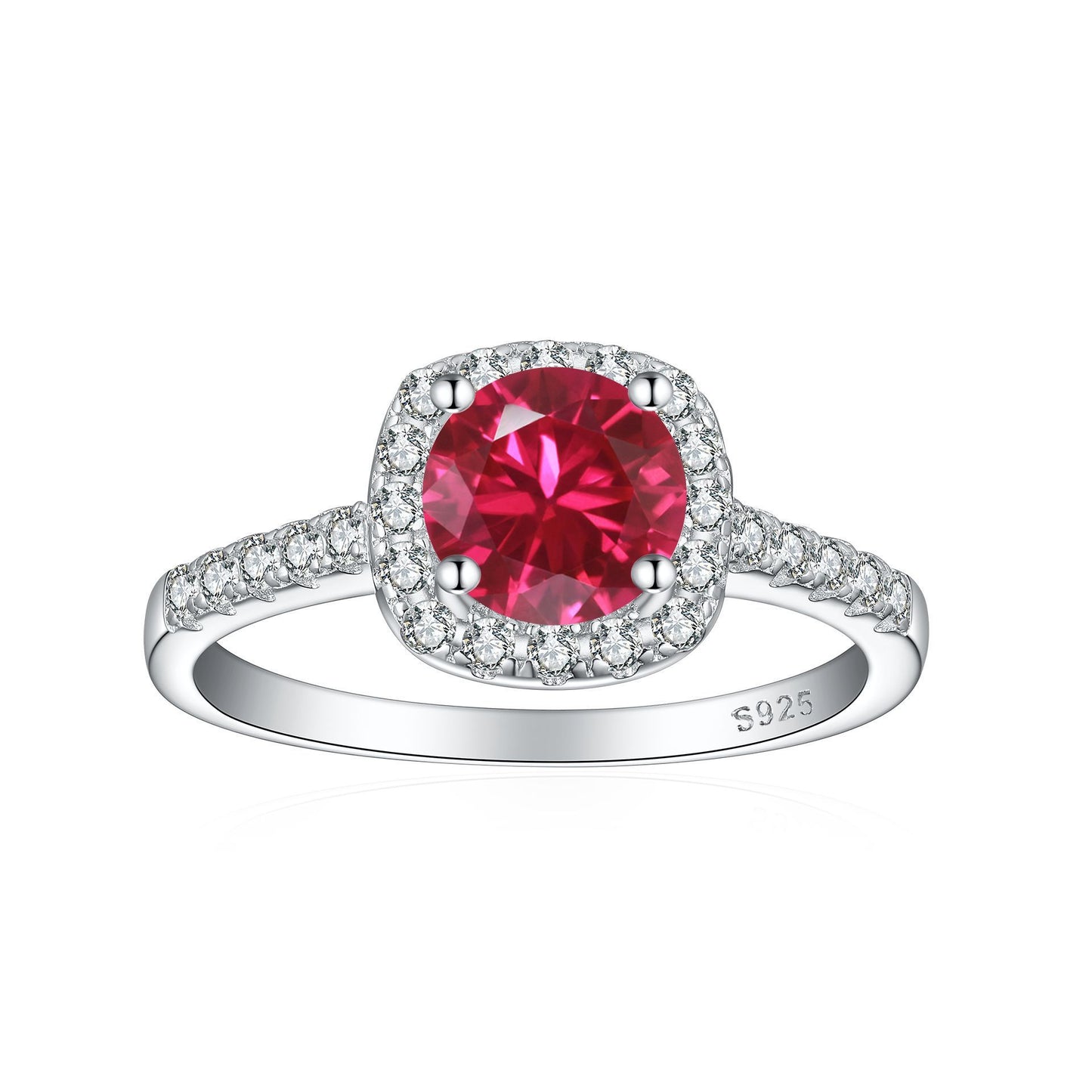 Crystal Colored Gems Ring