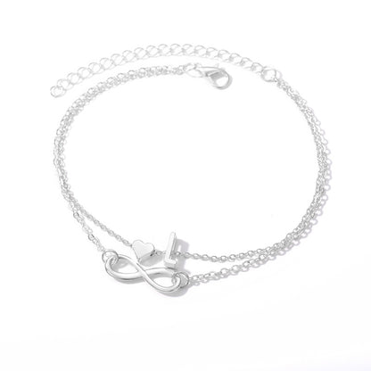 Beach chain clavicle Anklet