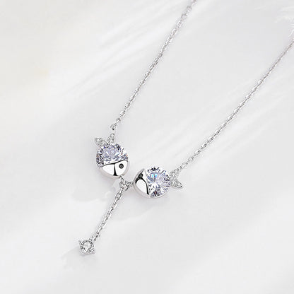 Zircon necklace