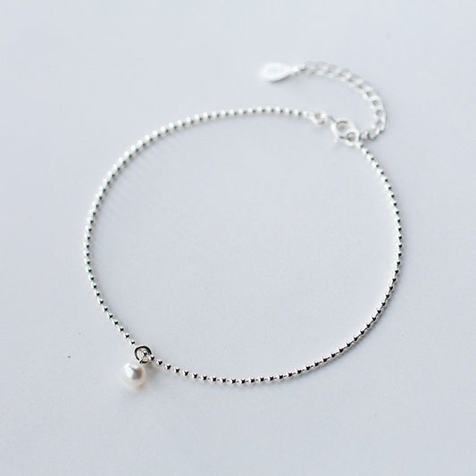 Anklet Light Bead Pearl Anklet