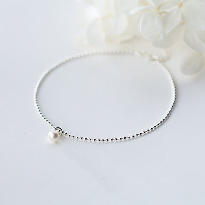 Anklet Light Bead Pearl Anklet