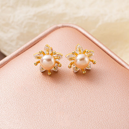 Freshwater Pearl Lubinghua Earrings