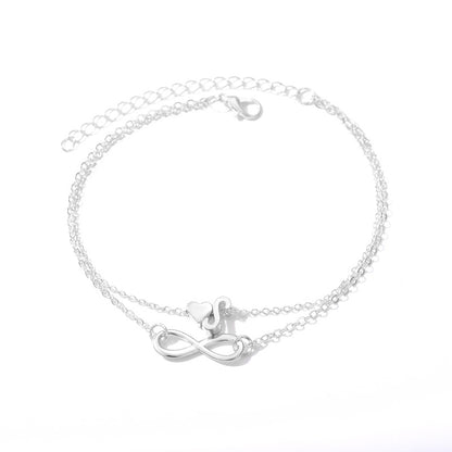 Beach chain clavicle Anklet