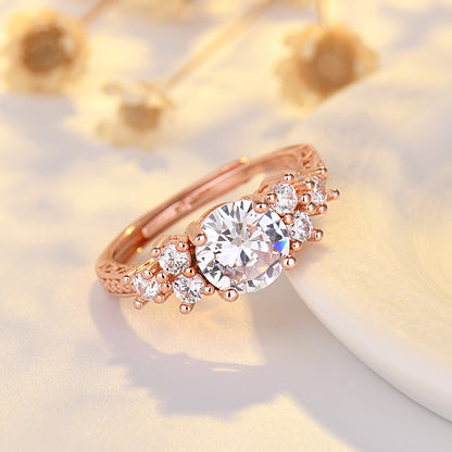 Four-claw Minority Simple Ring
