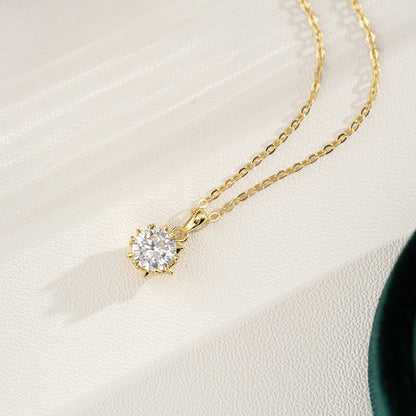 Pendant Moissanite Necklace