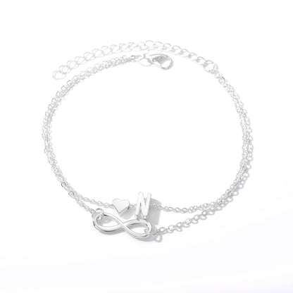 Beach chain clavicle Anklet