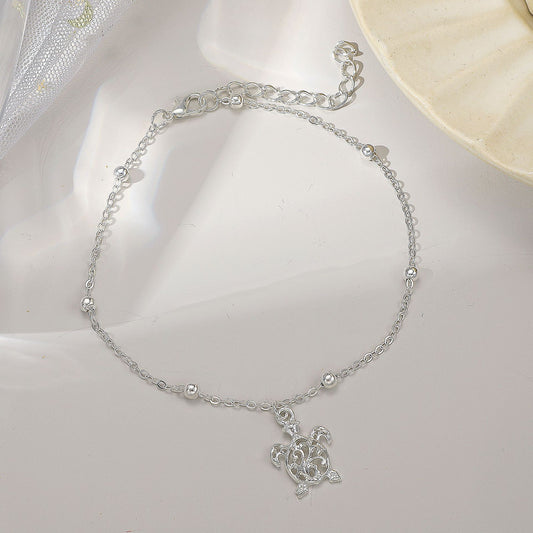 Beach Small Turtle Anklet