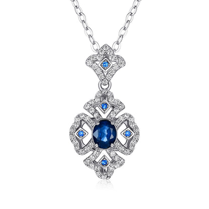 Versatile Natural Sapphire Pendant