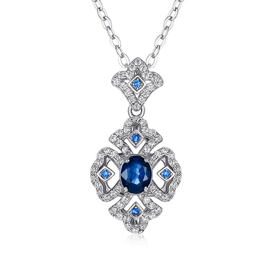 Versatile Natural Sapphire Pendant