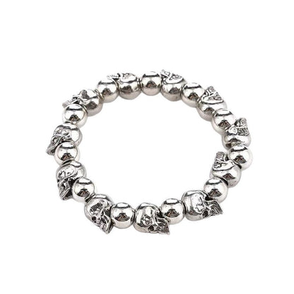 Retro Punk Skull Bracelet